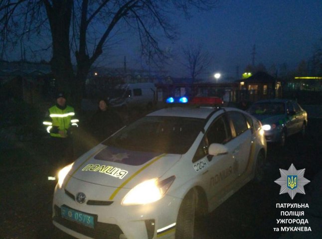 Патрульні поліцейські Мукачева разом з працівниками Укртрансбезпеки провели спільне патрулювання