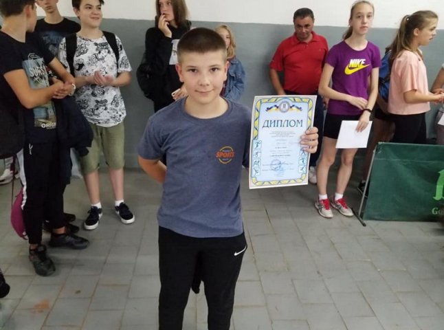 Юні мукачівці здобули перемогу в чемпіонаті області з настільного тенісу