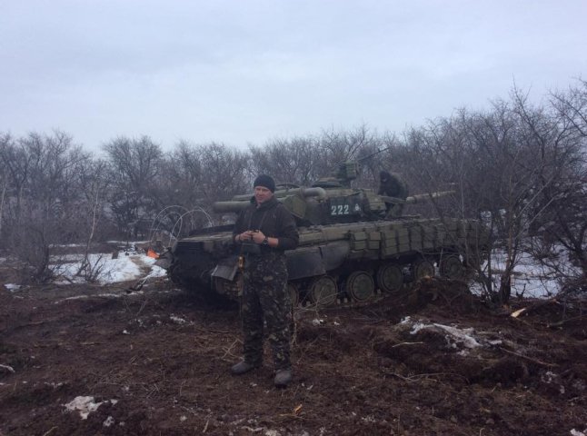 Військові 128-ої бригади "віджали" у російських солдат бойову машину піхоти (ФОТО)