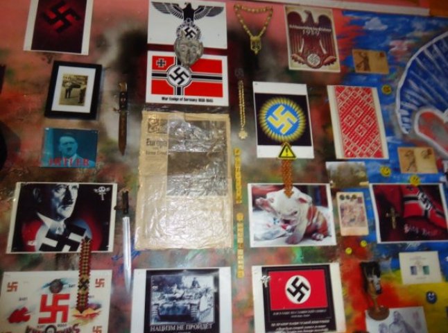 У Берегові чоловік намагався підірвати завод, вдома у зловмисника виявили масу фашистської символіки та арсенал зброї (ФОТО)