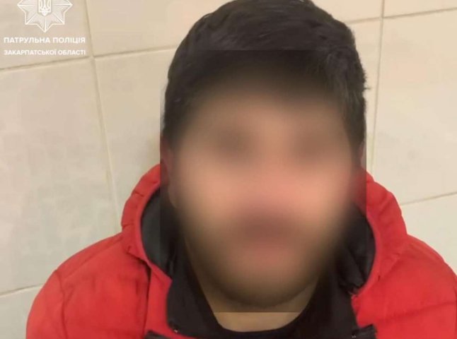 В Ужгороді затримали чоловіка, який був у розшуку Бахмутським відділком поліції