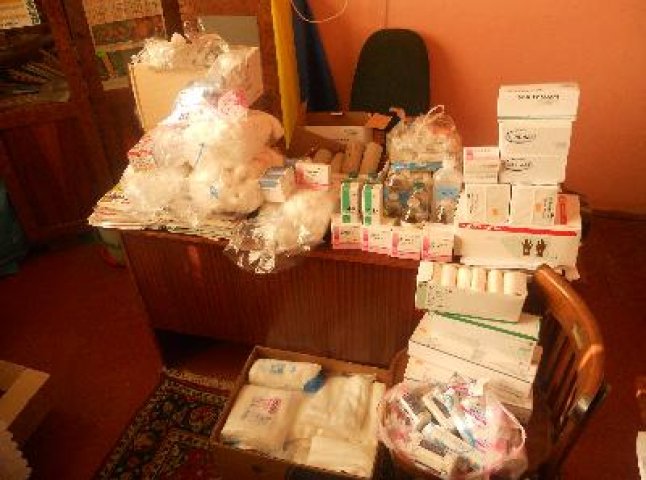 Із Перечина медичній роті 128-ї бригади відправили медикаменти