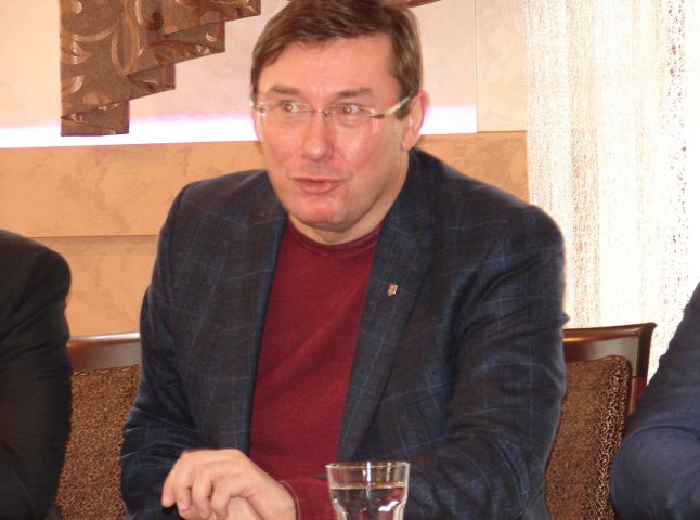 Народний депутат Юрій Луценко відвідав Хуст
