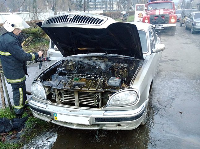 В Іршаві під час руху загорівся автомобіль