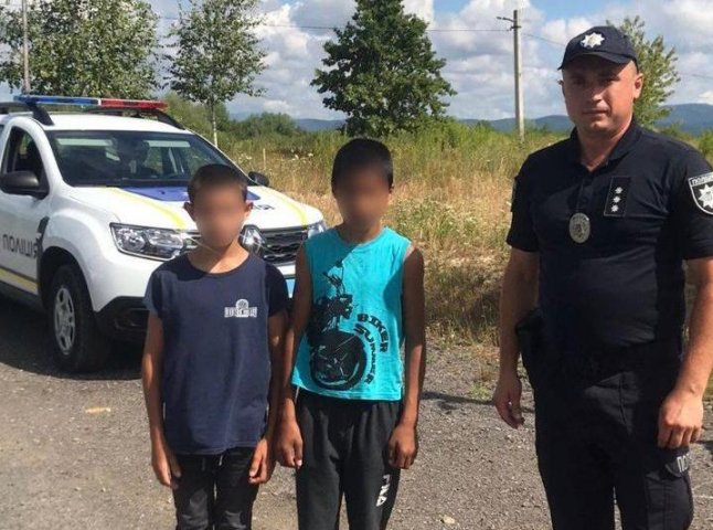Поліція розшукала дітей, які зникли з літнього дитячого табору