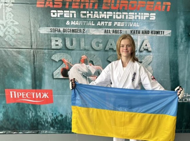 Дівчина з Мукачева стала чемпіонкою Європи з кіокушин карате