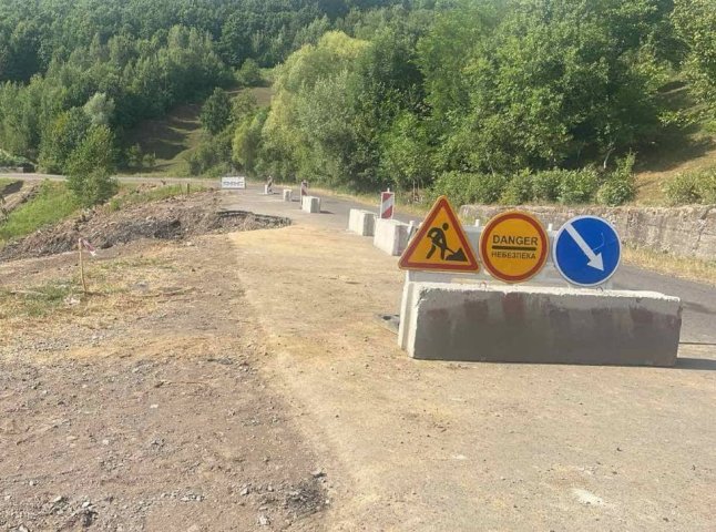 На Хустщині облаштовують об’їзд аварійної ділянки дороги