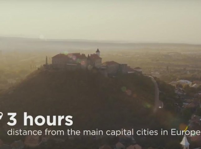Мукачівський замок та озеро Синевир потрапили до туристичного промо-ролику про Україну