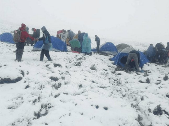 Дітей, які опинилися в сніговій пастці у горах, врятували