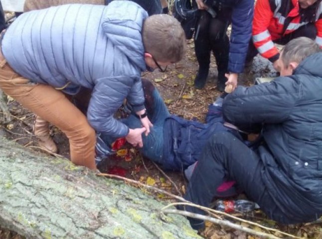 Біля однієї зі шкіл Ужгорода дерево впало на дівчинку