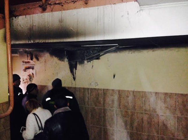 В одній із будівель у центрі Мукачева трапилась пожежа
