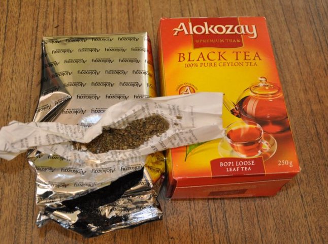 Замість чаю – наркотична речовина
