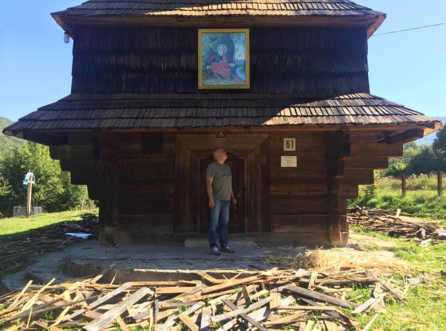 На Великоберезнянщині відновлюватимуть старовинну дерев’яну церкву 18-го століття