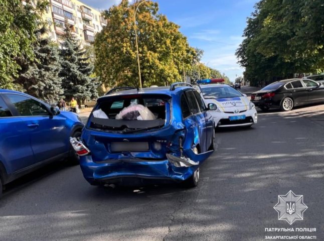 П’яний водій скоїв в Ужгороді аварію