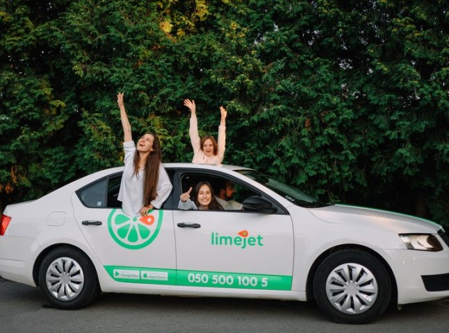 У Мукачеві запустили службу таксі LimeJet