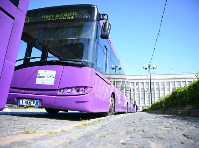 Закарпаття отримало 4 автобуси від угорських партнерів