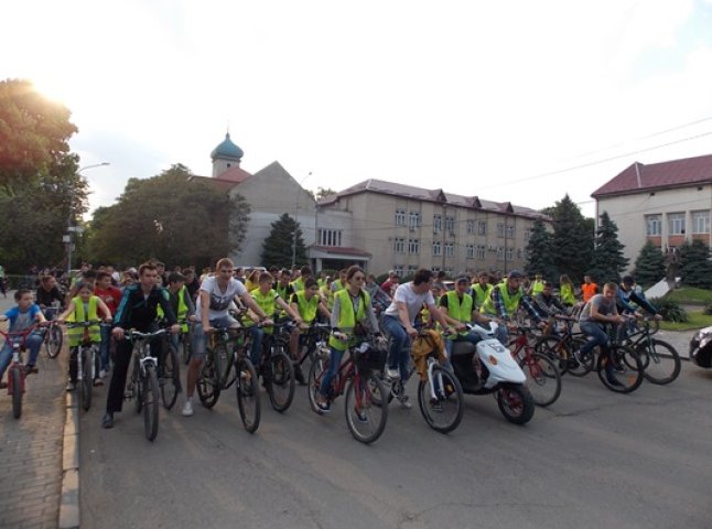 Виноградівський "Bike Ride" зібрав близько 200 учасників (ВІДЕО)