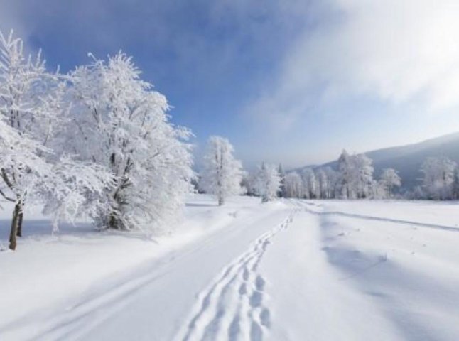 На Закарпаття насувається зима: у ніч на 2 січня очікують до 30 см снігу