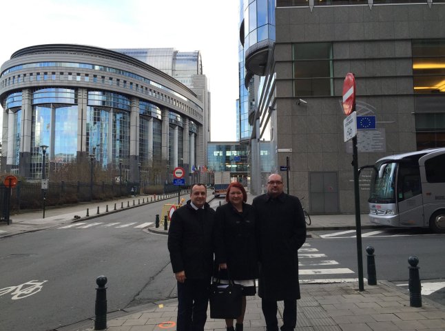 Голова Закарпатської облради Володимир Чубірко разом з депутатом Європарламенту відвідали Брюссель