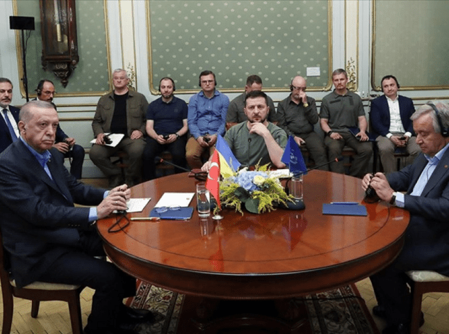 У Львові завершилася тристороння зустріч Зеленського, Ердогана та Гутерреша