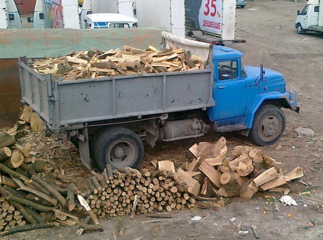 ДАІ затримала відразу двох водіїв, які перевозили дрова без відповідних документів