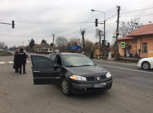 У поліції розказали про сьогоднішню аварію в центрі Ракошина