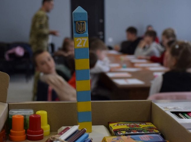 Для дітей військових провели творчий майстер-клас