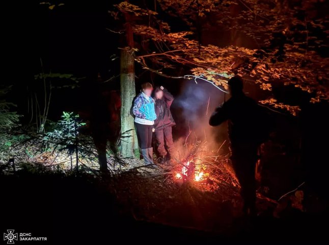 Розшукали сім’ю, яка у Мукачівському районі пішла в ліс по гриби та заблукала