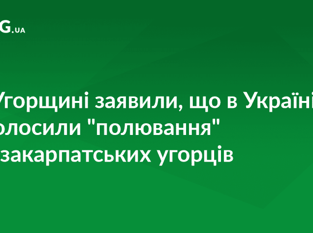 Будапешт викликав "на килим" посла України через закарпатців