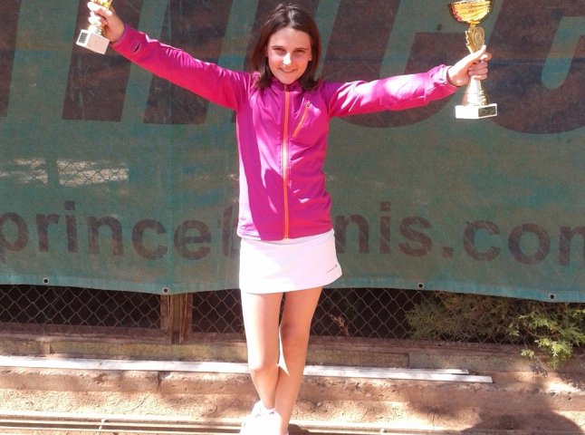 Юна закарпатська тенісистка стала переможницею престижного турніру у Львові