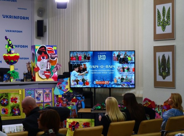 Напередодні Дня захисника України мистецтво об’єднало воїнів і дітей