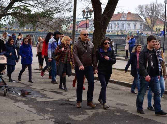 В Ужгороді відбулась "екскурсія часом"