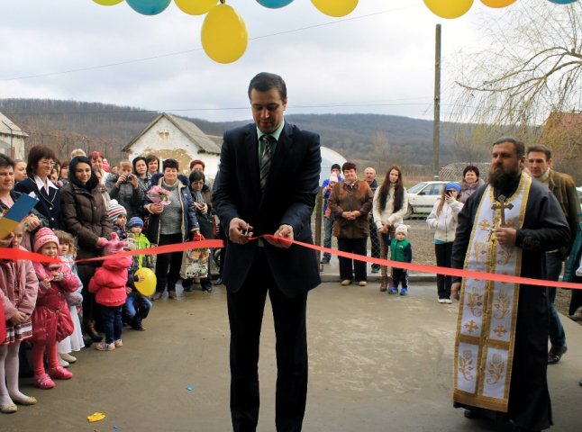 На Виноградівщині відкрили новий дитячий садок