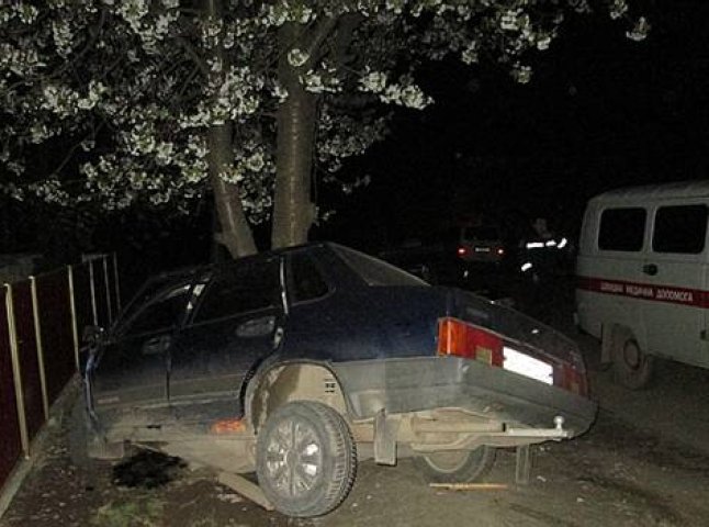 У аварії загинув водій ВАЗу, який не впорався з керуванням автомобіля і врізався у дерево (ФОТО)