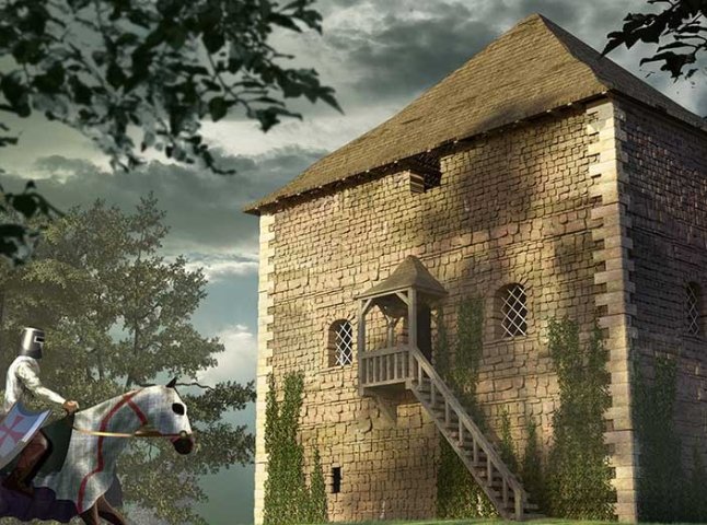 У мережі з’явилась 3D-реконструкція Середнянського замку