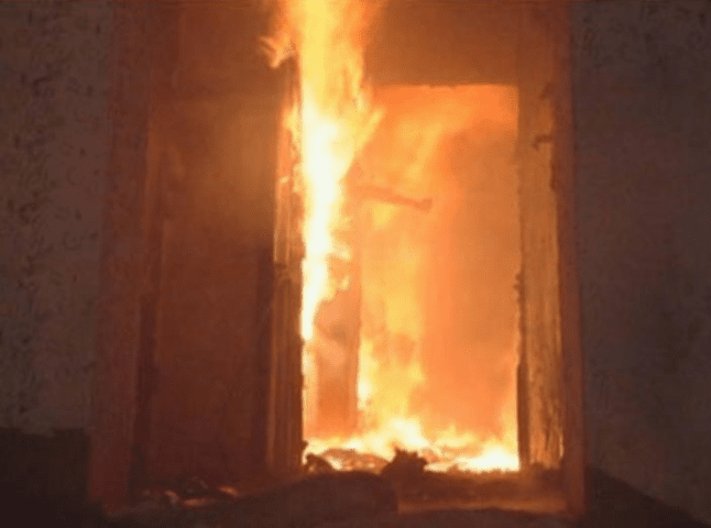 В одній із дев’ятиповерхівок Ужгорода трапилась пожежа