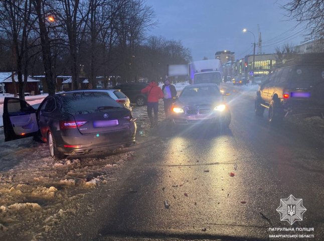 Ввечері в Ужгороді сталась аварія