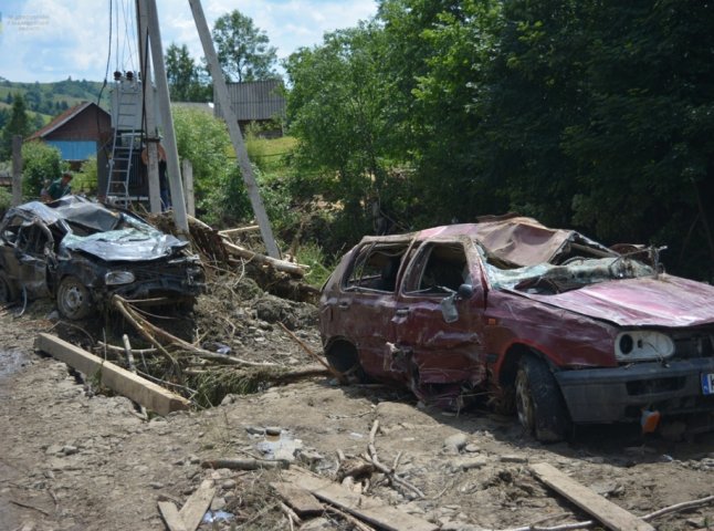 Закарпатська ОДА назвала суму збитків від паводків на Рахівщині