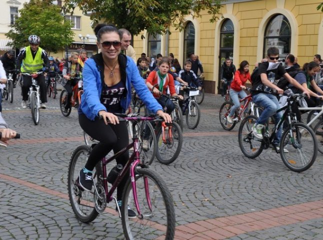 Велозаїзд у Мукачеві: як це було (ФОТО, ВІДЕО)