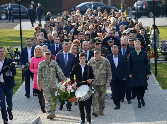 На Закарпатті вшанували загиблих захисників України