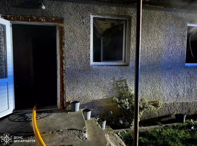 У Виноградові ввечері горів будинок У Виноградові ввечері горів будинок