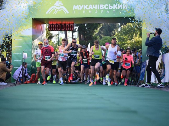 У Мукачеві пройшов півмарафон