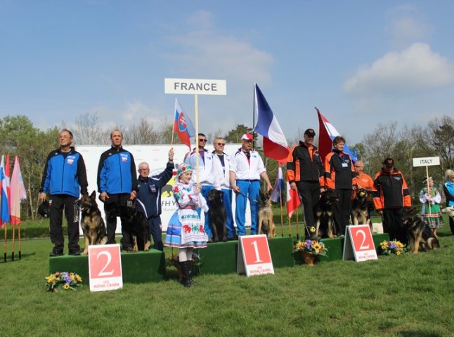 Збірна Франції перемогла на чемпіонаті світу зі слідової роботи службових собак