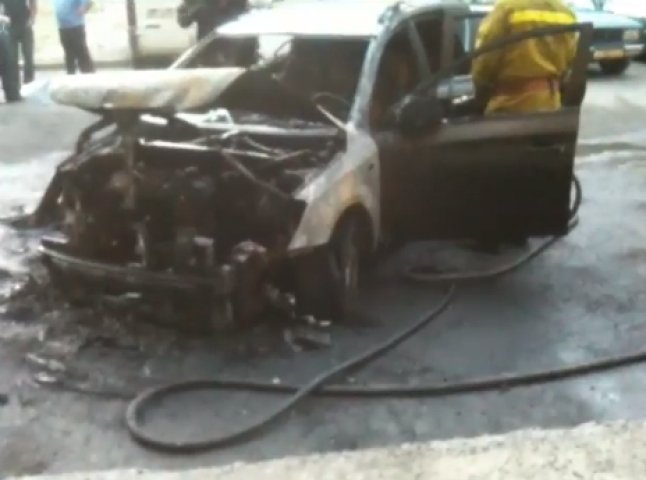 Активісту "Дорожнього контролю" сьогодні зранку підпалили автомобіль (ВІДЕО)