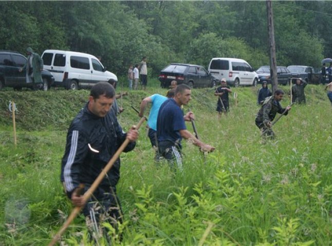 На Іршавщині втретє провели фестиваль-змагання косарів