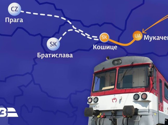 На потяг Мукачево — Кошице тимчасово збільшили кількість квитків