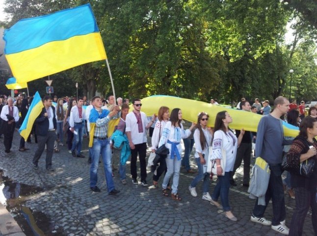 День Незалежності в Ужгороді розпочнеться багаторічною традицією