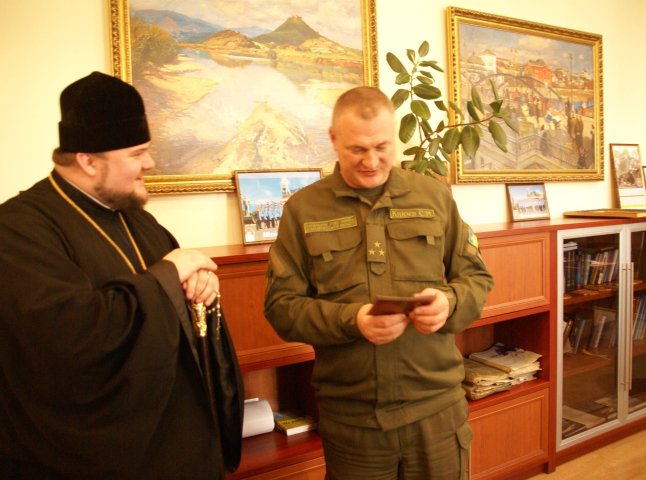 Керівник закарпатської міліції Сергій Князєв отримав нагороду від Патріарха Філарета