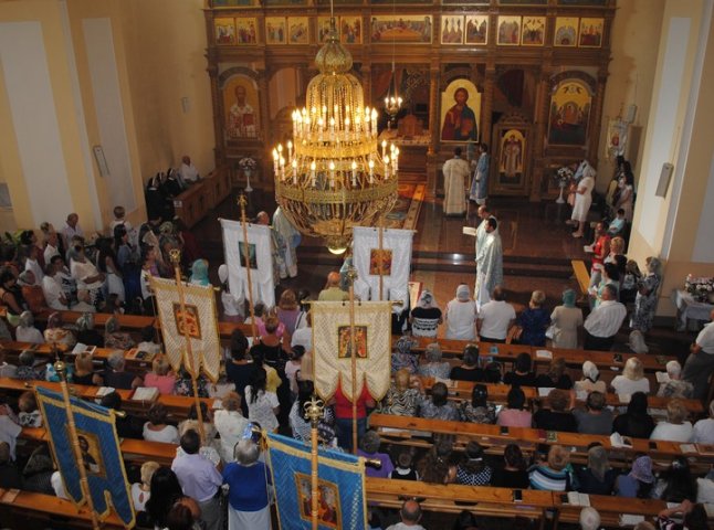Мукачівські греко-католики відзначили свято Успіння Пресвятої Богородиці