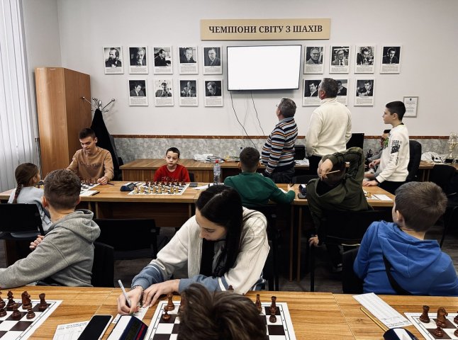 У Мукачеві завершився Чемпіонат міста з шахів серед школярів